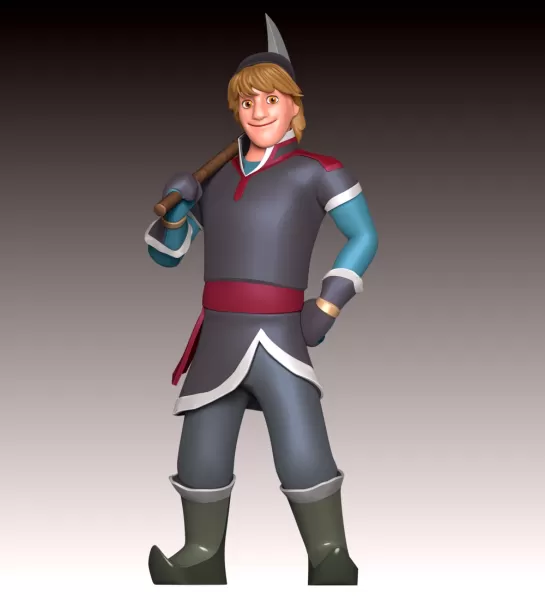 Kristoff Frozen - Model preview 7