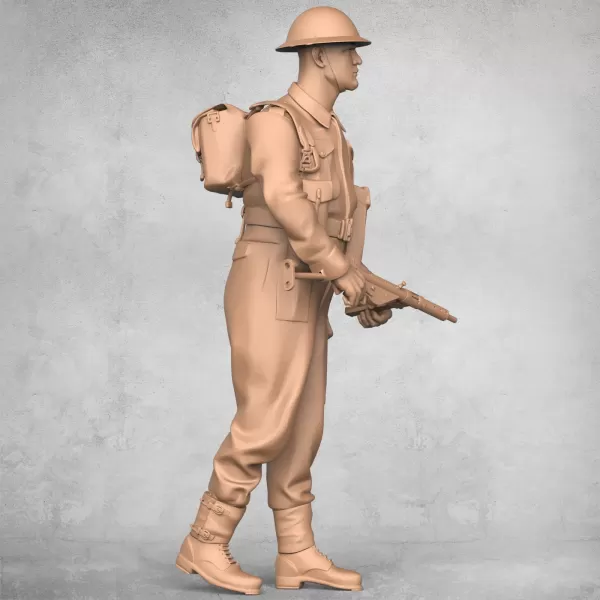 Army Standing Guard - Model preview 3