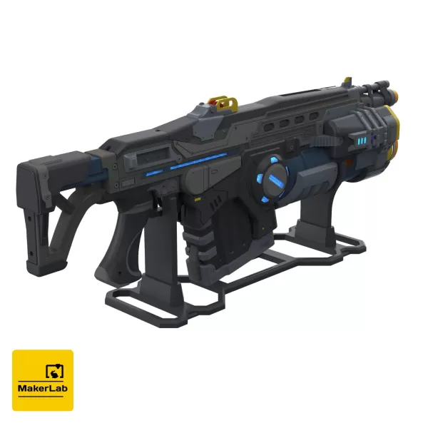 Lancer GL - Gears of War - Printable 3d model - STL files - Model preview 4