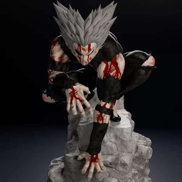 [One Punch Man] Garou - Model preview 4