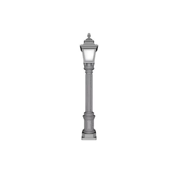 Street Light Pole 3D Model - Model preview 3