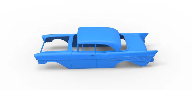 Shell of Gasser Scale 1:25 - Model preview 7