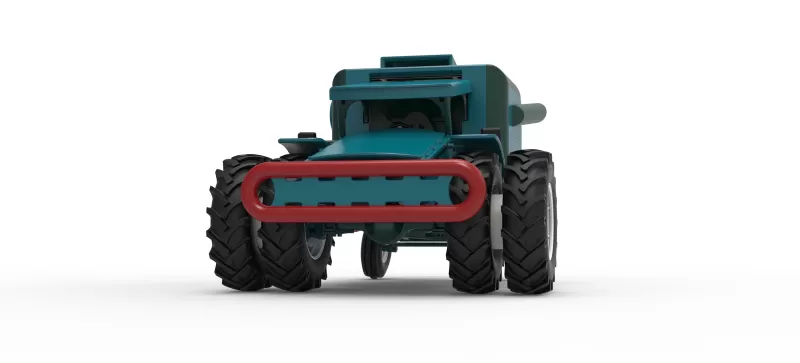 Racing Combine Harvester Version 2 Scale 1:25 - Model preview 6