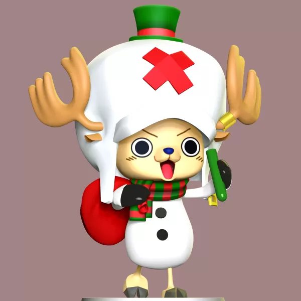 Tony Tony Chopper XMas - Model preview 1