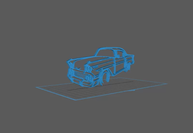 Chevrolet - Impala 1958 Wall Art - Model preview 2