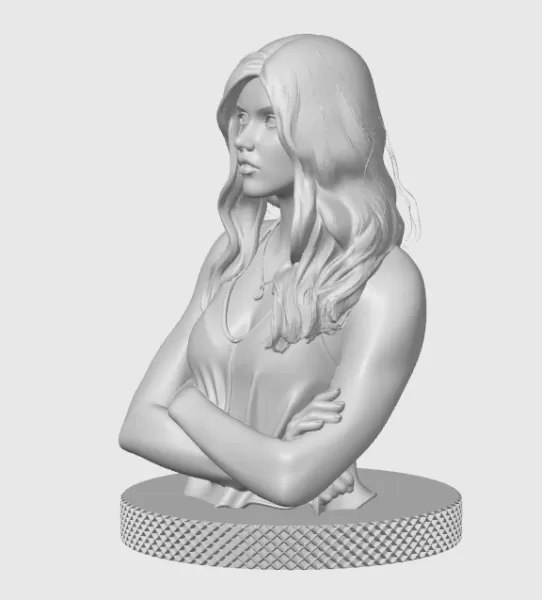 Katherine McNamara 3D Bust Print - Model preview 5