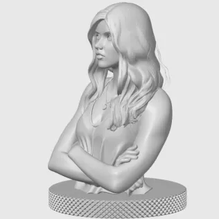 Katherine McNamara 3D Bust Print - Model thumbnail 5