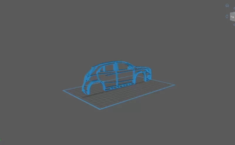 Mercedes - AMG GLA 45 X156 Wall Art - Model preview 2