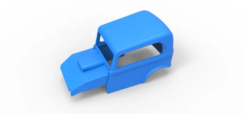 Shell of New Zealand Ministock car Scale 1:25 - Model preview 2