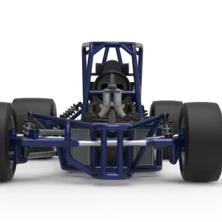 Pavement Silver Crown Car Base Version 2 Scale 1:25 - Model thumbnail 7