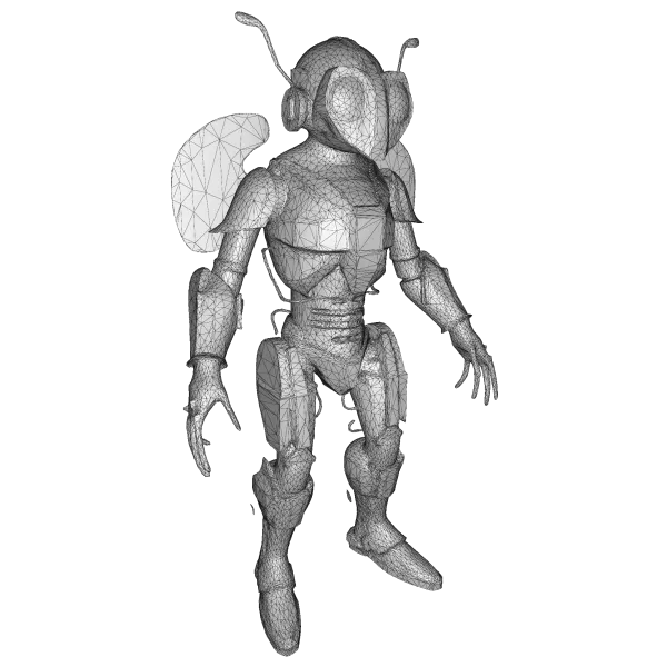 Creature & Mecha Collection – High-Poly Kitbash Character Pack - Model preview 3
