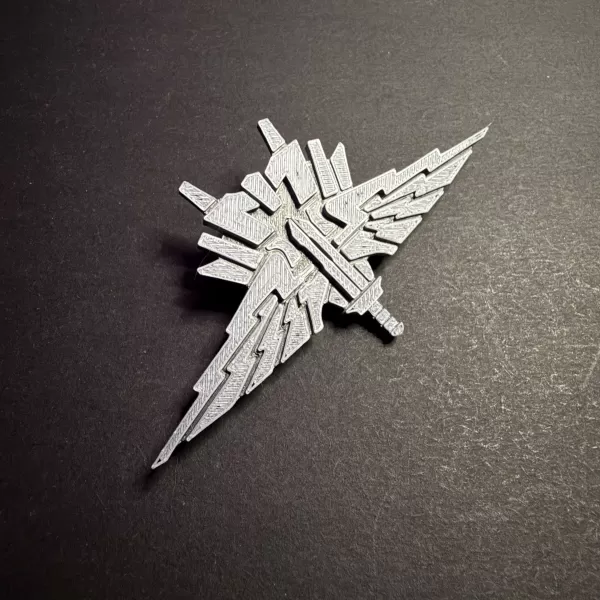 Starship Troopers Mobile Infantry Uniform Pin - Model preview 2