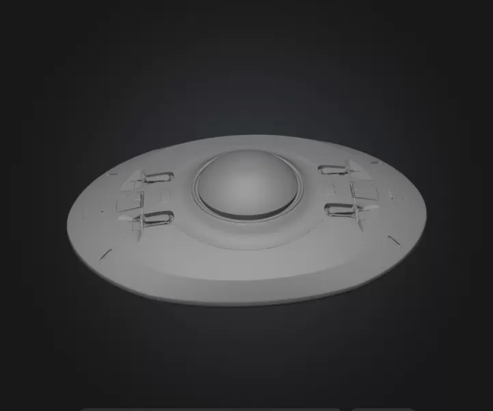 Ufo ship - Model preview 1