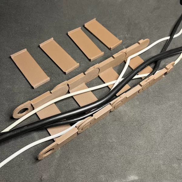 Modular Cable Chain Conduit - Model preview 7