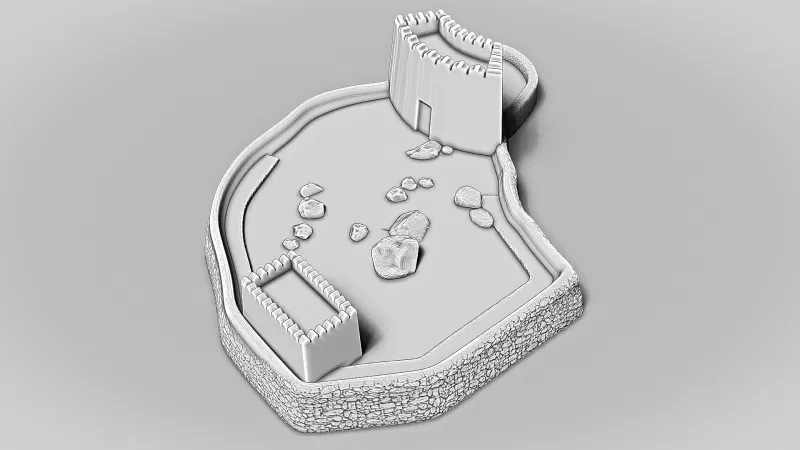 Dhayah Fort #RoZ - Model preview 5