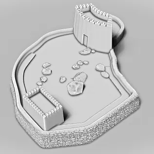 Dhayah Fort #RoZ - Model thumbnail 5