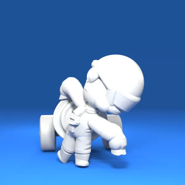 Bonnie (Original) - Brawl Stars - Model preview 2