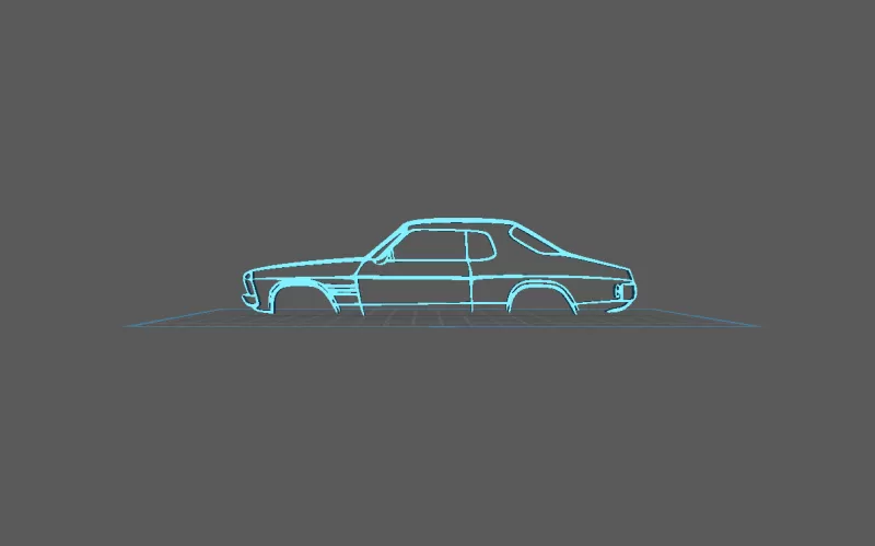 Ford - Falcon Wall Art - Model preview 2