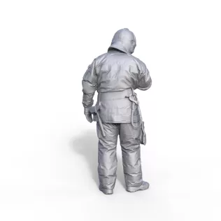 Firefighter figure - Model thumbnail 2