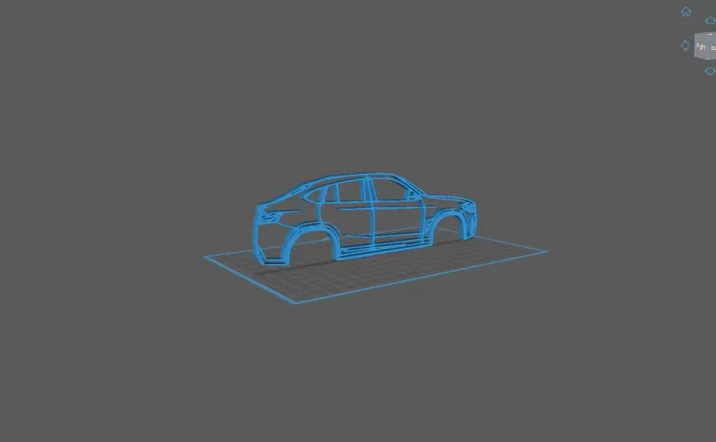 BMW - X4 M G02 Wall Art - Model preview 2