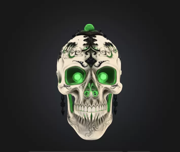skull - Model preview 2