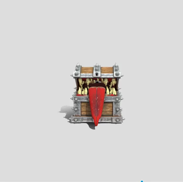 Chest Monster - Model preview 1
