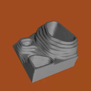 Cactus planter - Model thumbnail 3