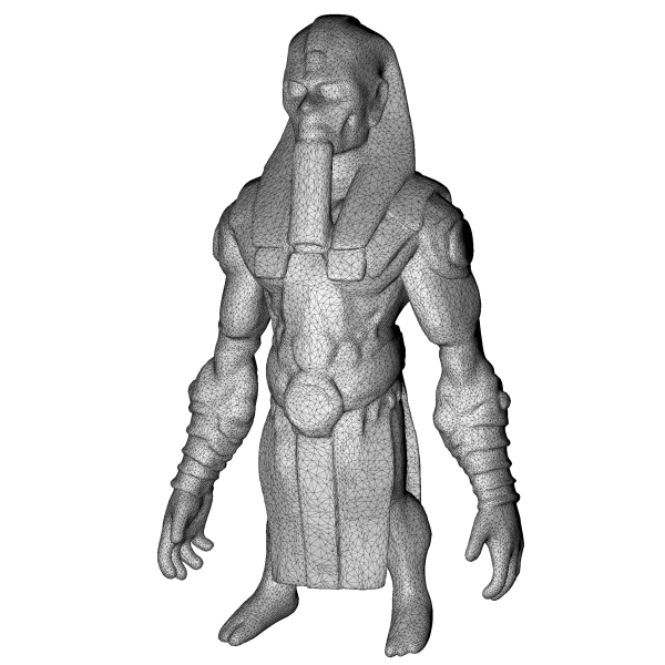 Ancient Mythic Guardians – 10x High-Poly Character Pack - Model preview 7
