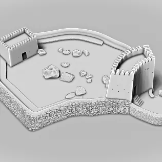 Dhayah Fort #RoZ - Model thumbnail 7