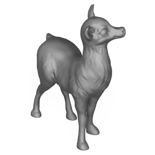 3D Printable Deer Fawn Animal - Model preview 5