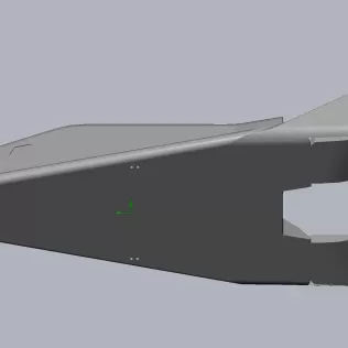 X-20 Dyna-Soar Spaceplane Rough Model - Model thumbnail 2