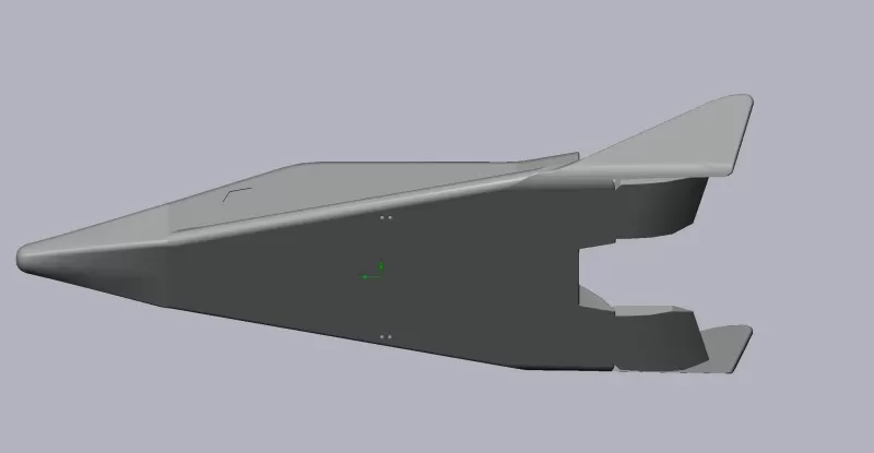 X-20 Dyna-Soar Spaceplane Rough Model - Model preview 2