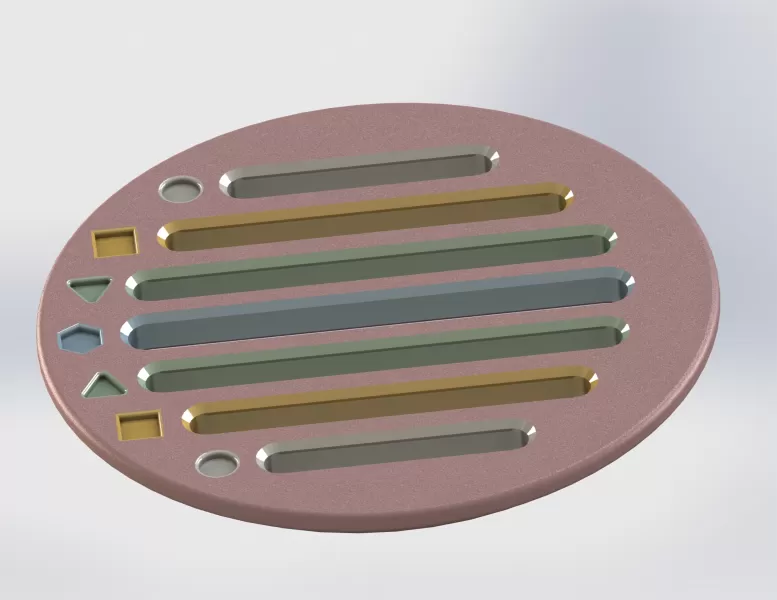 Interactive Montessori Shape Sorter - Paintable Educational Toy - Model preview 5