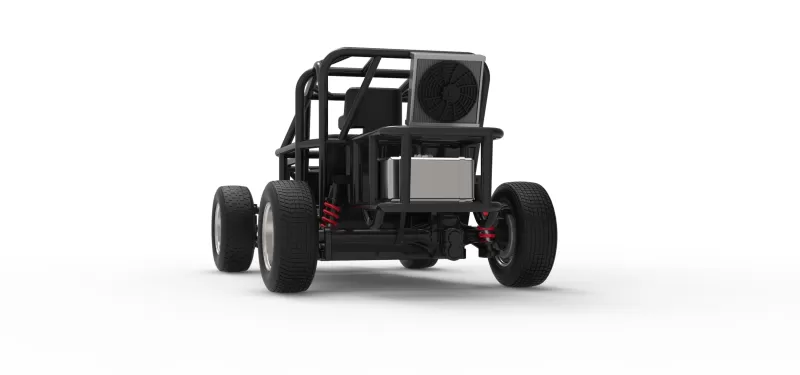 Mod Lite race car Base Scale 1:25 - Model preview 15