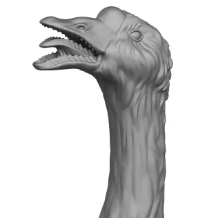 3D Printable Goose Bird Standing Pose - Model thumbnail 2