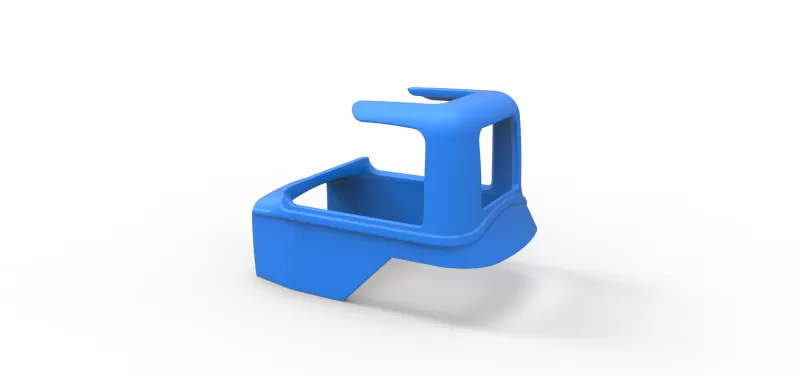 Shell of Vintage Supermodified stock car Version 3 Scale 1:25 - Model preview 10