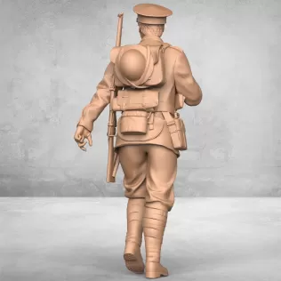 Relaxing Army Soldier - Model thumbnail 2