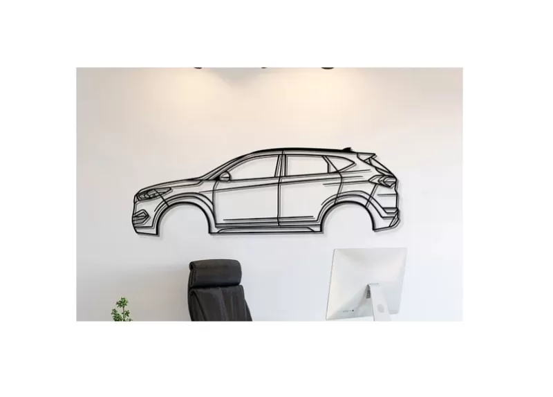 Hyundai - Tucson 2016 Wall Art - Model preview 1