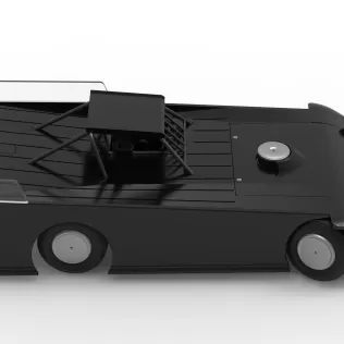 Wedge Dirt Late model while turning Scale 1:25 - Model thumbnail 23