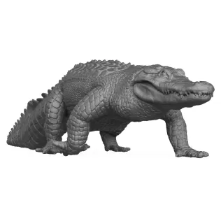 3D Printable Wild Animal Alligator - Model thumbnail 7
