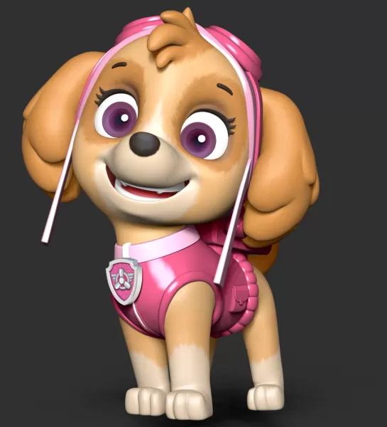 Paw Patrol - Skye - Model preview 6