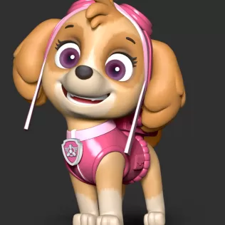 Paw Patrol - Skye - Model thumbnail 6