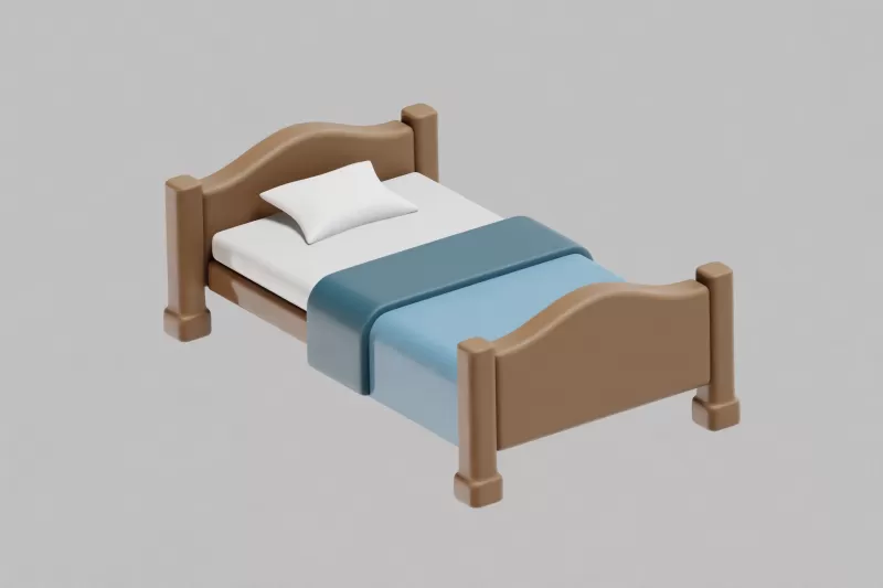 Bed - Model preview 3