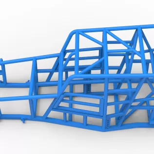 Frame of Dwarf car Scale 1:25 - Model thumbnail 7