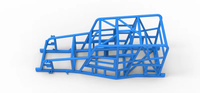 Frame of Dwarf car Scale 1:25 - Model preview 7
