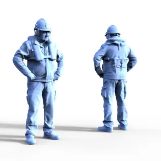 Figure for ship model