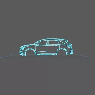 Acura - MDX 2017 Wall Art