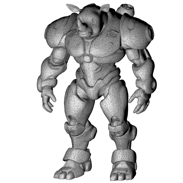 Animal Warrior Pack – Sci-Fi Fantasy High-Poly Kitbash 3D Model - Model preview 3