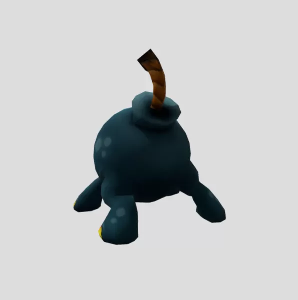Walkin Bomb Dragon Land - Model preview 1