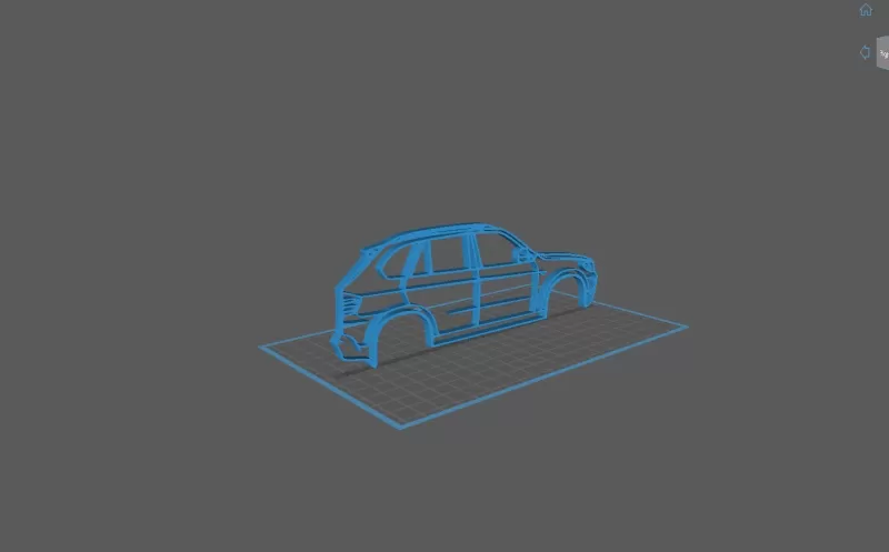 BMW - X5 e70 2007 Wall Art - Model preview 2